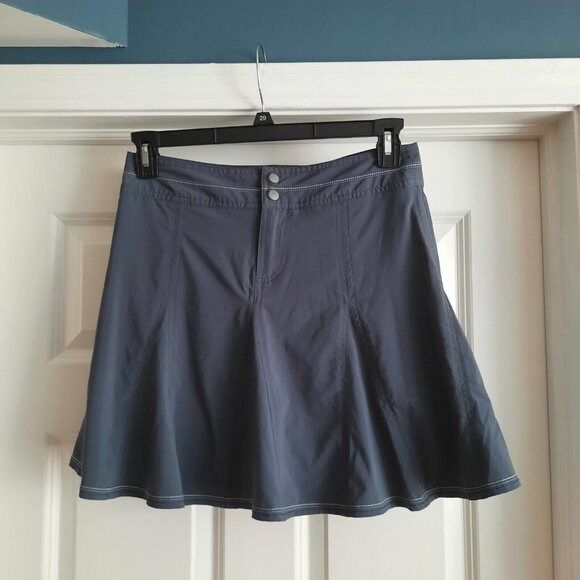 Title Nine Skirt Skort Womens 4 Gray Active Golf‎ Tennis Nimblene Swing Hiking - Picture 1 of 11